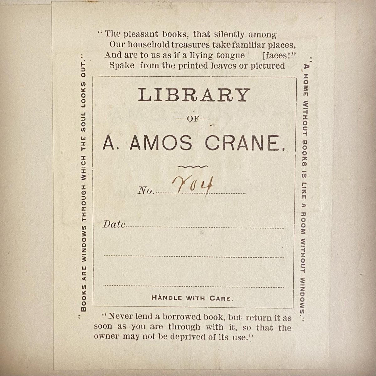 LibraryEdgewood's tweet photo. Colors light up the marbled edges of this 1881 volume of Harper’s we #foundinthestacks for #foreedgefriday !
A bookplate decrees “Library of A. Amos Crane”, and a binder’s label advertises for Thling, Bros. Binders, Printers, Blank Book Manufacturers and Stationers of Kalamazoo https://t.co/Ha9s1WeCrQ