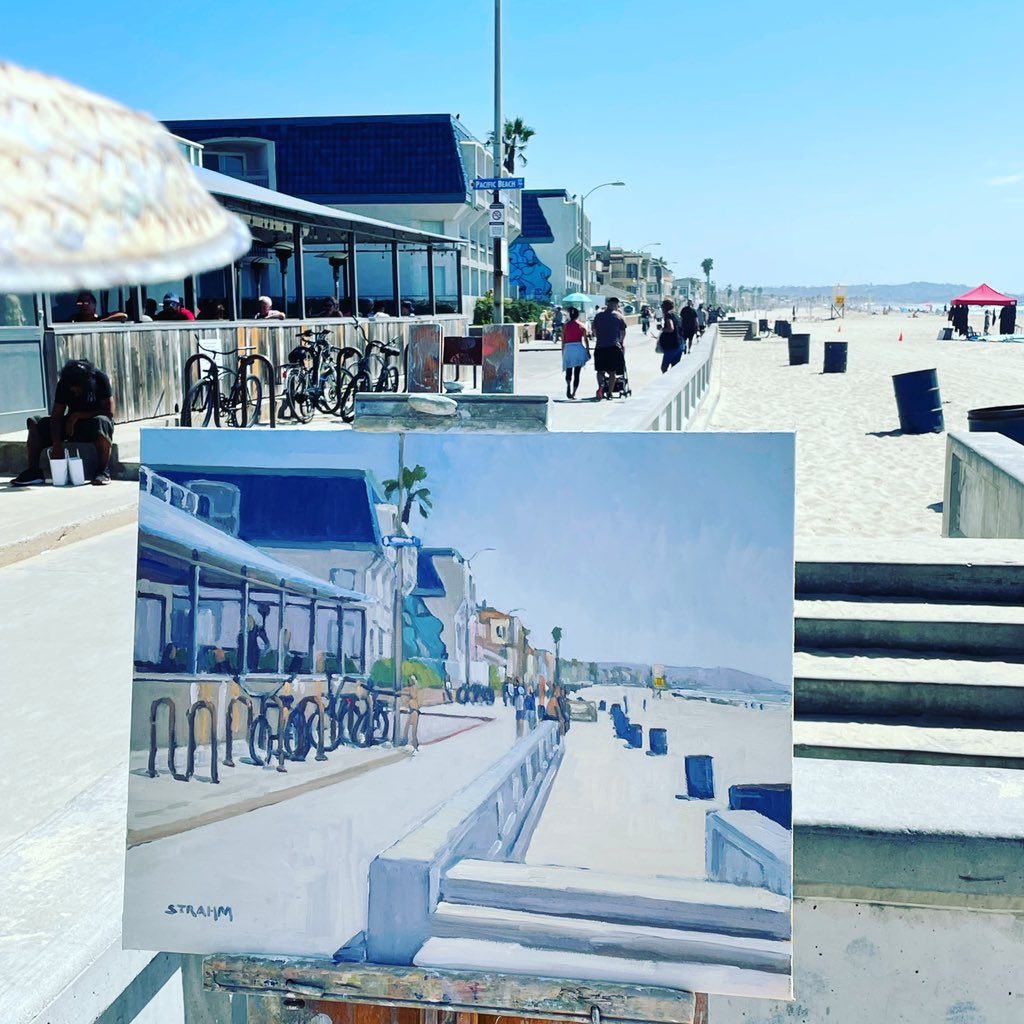 sd_checklist's tweet image. Beautiful San Diego Beach Art created by @paintingsbypaul 💫  contact to get a painting done for you!  #SanDiego #pacificbeach #Missionbeach #sdchecklist