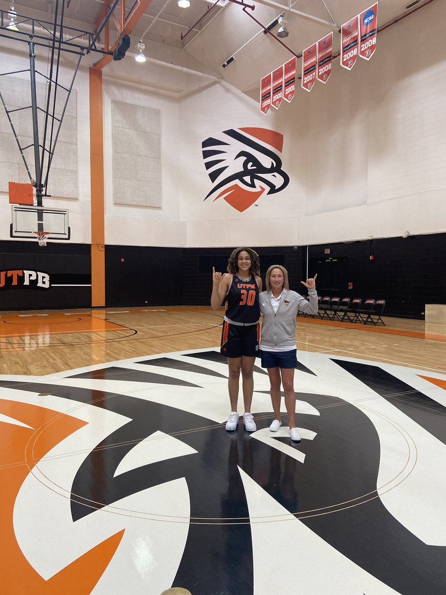 KyaSmith2023's tweet photo. After a great visit at @UTPB_WBB I am grateful to receive a full scholarship offer!! THANK YOU @Coach_Rae @coachtorres @BigTicket_44!!! #FalconsUp https://t.co/TTMu4BPz2S