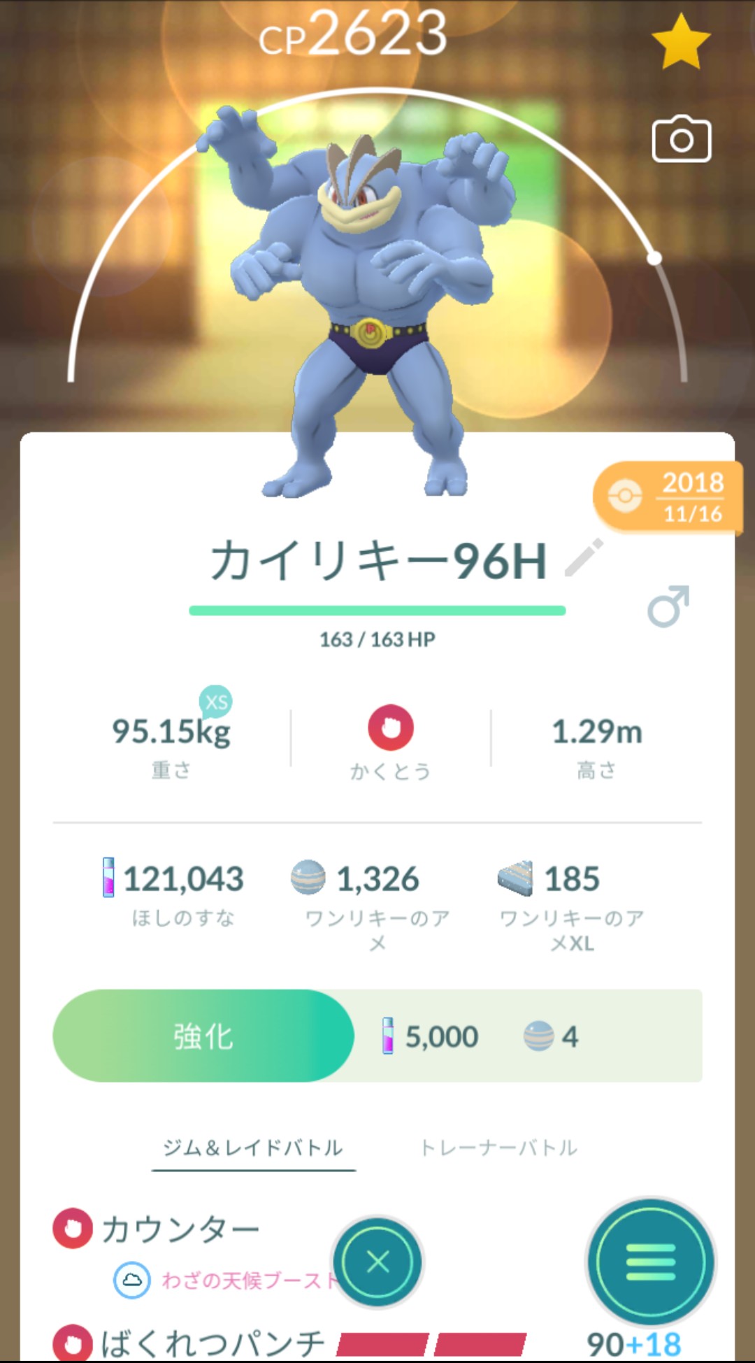 Robocom 私のポケモン図鑑 3 カイリキー かくとうタイプの代表格 ジムバトルでうざいハピナス ラッキーを気持ちよく粉砕してくれました 現在ではルカリオ君に主担当を譲ったものの クロスチョップ しっぺがえし で巻き返しを図っている カイリキー