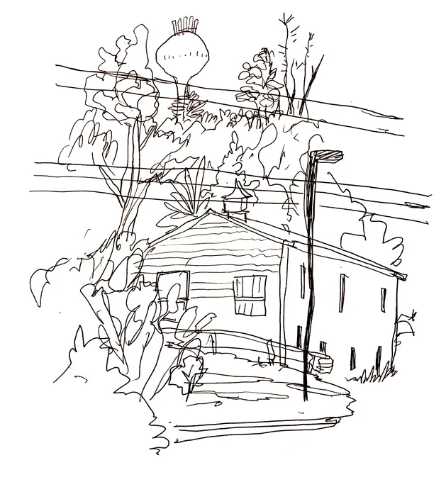 trying to do more bad observational drawing 