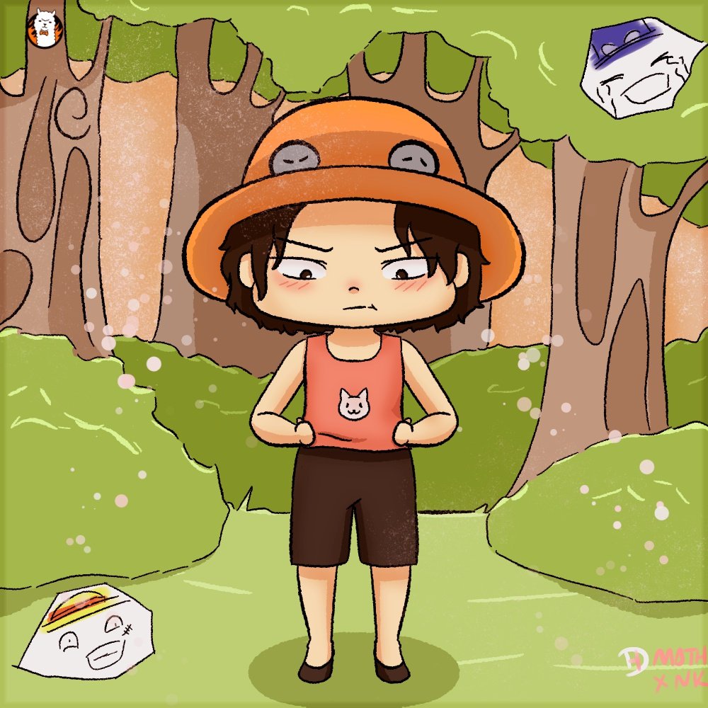 desu_humilde's tweet photo. Dia de desenho com o Ace chibizinho ❤🥰

#onepiece https://t.co/4NaYV5lZmy