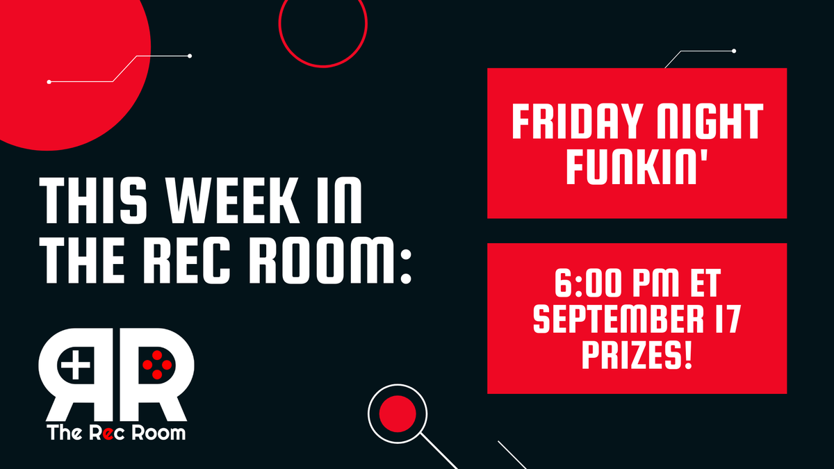 Friday Night Funkin' happening tomorrow at The Rec Room: 
brackot.com/tournament/162…
🏓 🏓 🏓 🏓 🏓 🏓 🏓 🏓 🏓 🏓 🏓 🏓 🏓 🏓 🏓 🏓 🏓  
#esports #gaming #tournament #fnf #fridaynightfunkin #brackot