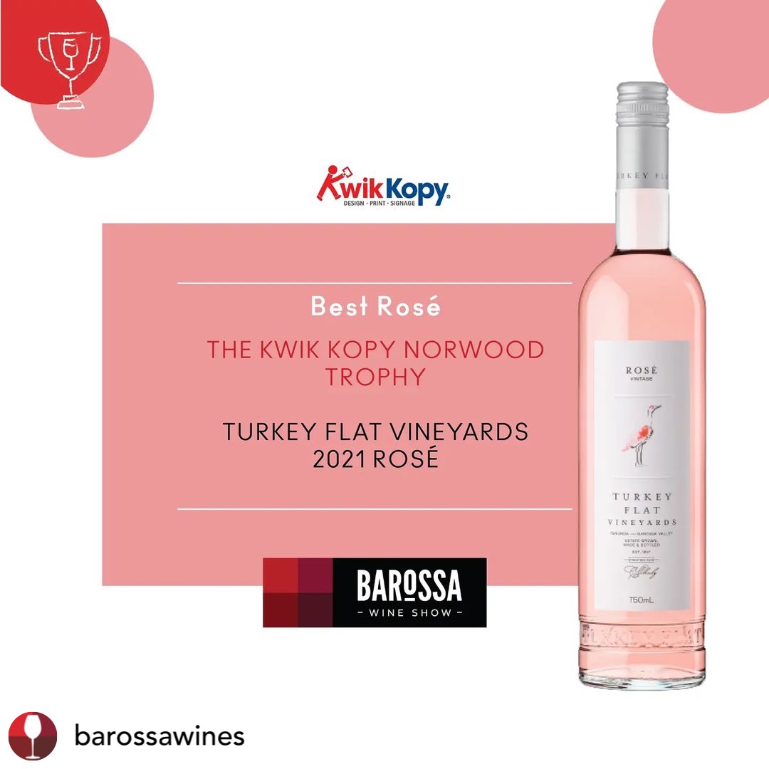 Night of nights for the Barossa wine community and we were lucky enough to win the Trophy for Best Rose, if you are in the #barossa today visit our Cellar Door and try it for yourself! #rose #wine #southaustralianwine