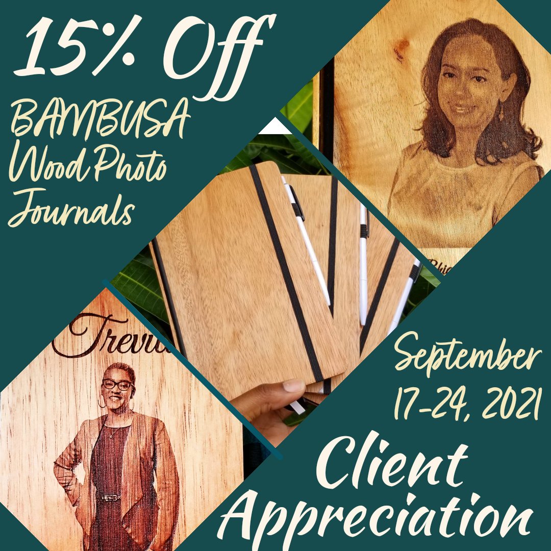BambusaJamaica's tweet photo. ๐ฟ๐ฟ๐ฟ#ClientAppreciationWeek is here๐ฟ๐งก๐ค Savings just for you
Order your personalized gift via our various Collection pages at https://t.co/jRXUziFDB4 and enjoy these savings!
#Bambusa #MadeInJamaica https://t.co/bnr89wPENb