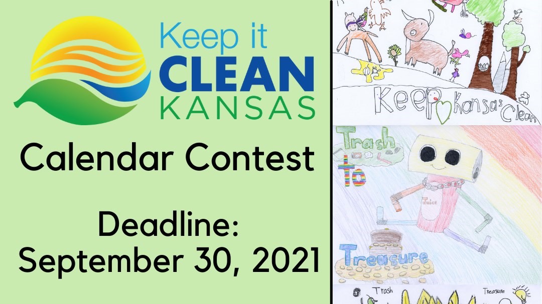 KDHE's tweet photo. We can't wait to see the entries in this year's #KeepItCleanKansas calendar contest! The Sept. 30 deadline is quickly approaching, so share with your favorite Kansas K-12 teacher today! See the rules & learn how to participate: https://t.co/d2sXSRaQlM.
@ksdehq https://t.co/kUC3P5dFUM