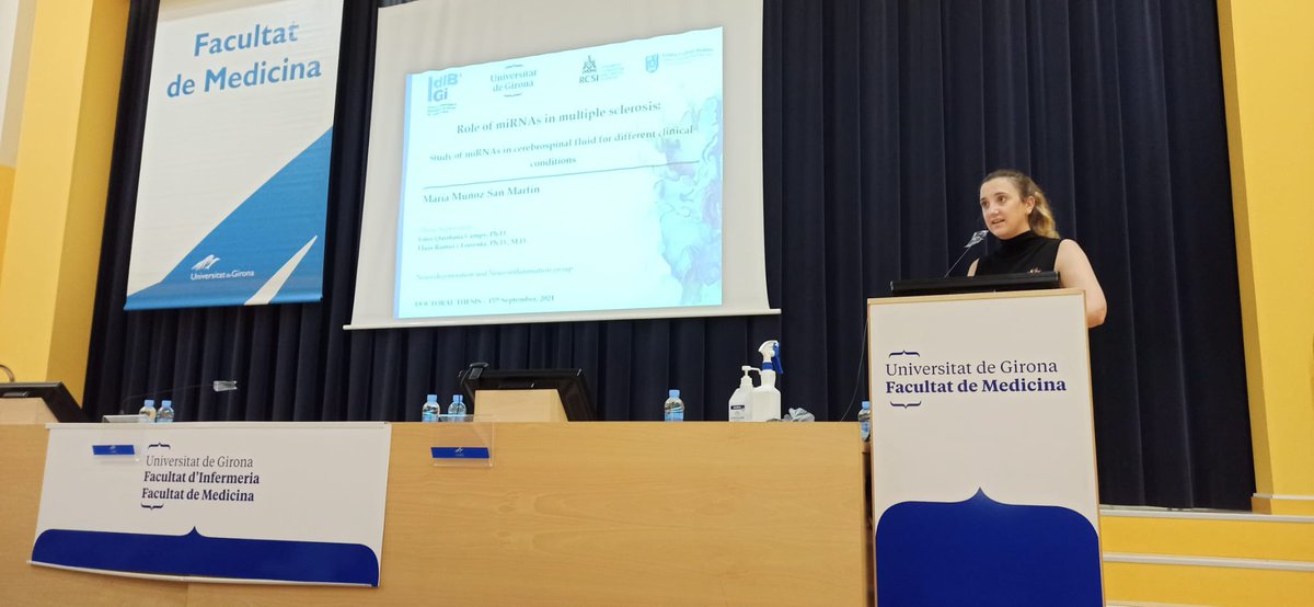 María Muñoz (@maria_msm90) on Twitter photo 15/September/2021 -> PhD 🎓🧠🧬🔬 <a href="/UNIEMTGirona/">UNIEMTG</a> 15/September/2021 -> PhD 🎓🧠🧬🔬 <a href="/UNIEMTGirona/">UNIEMTG</a>