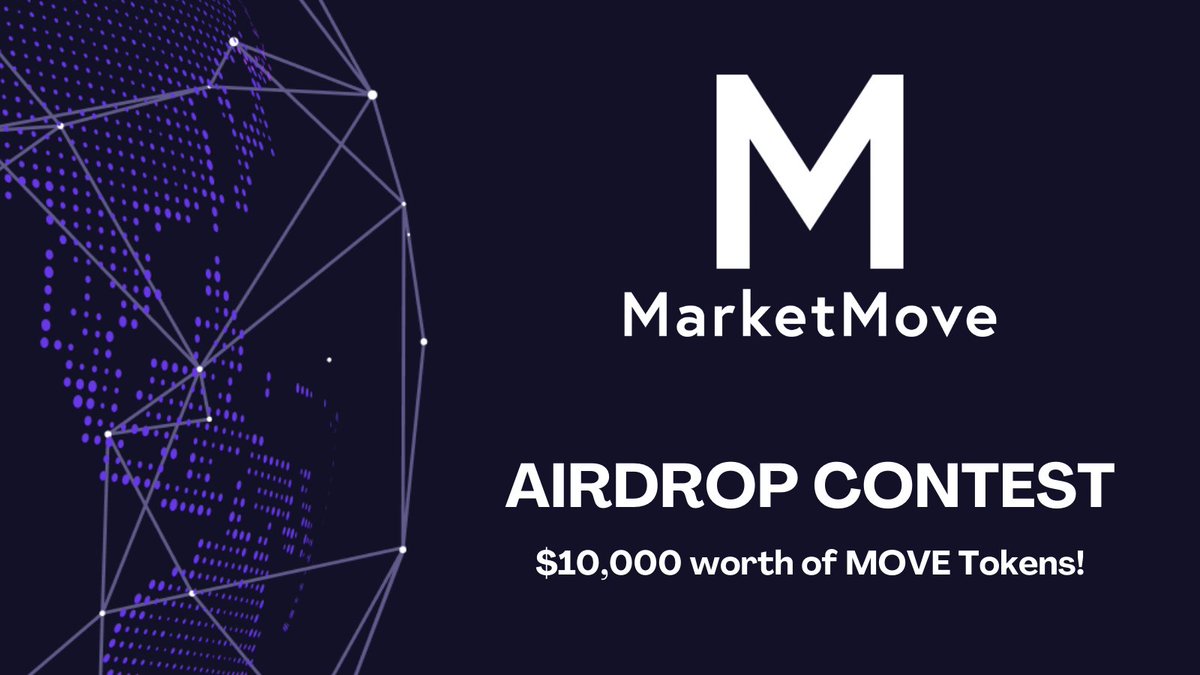 FastlaneSol's tweet image. 🚀The $10,000 MarketMove airdrop contest is live!

🥇$5,000 worth of $MOVE
🥈$1,000 worth of $MOVE
🥉$500 worth of $MOVE

Additional 35 people will be drawn in a lottery and will each win $100 in $MOVE.

Participate at: marketmove.ai/airdrop

#airdrop #bsc #marketmove #crypto