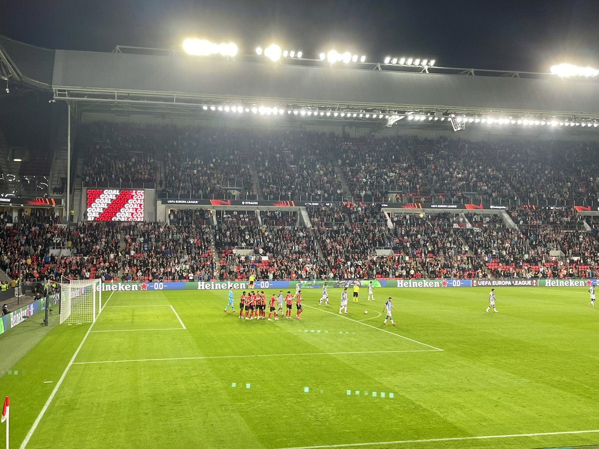 WATP_040's tweet photo. Match 20 of 2021/2022
@PSV - @RealSociedad
Philips Stadion
🎟 Seasonticket
Europa League Group Stage
#PSVsoc https://t.co/VW8xvcsRfS