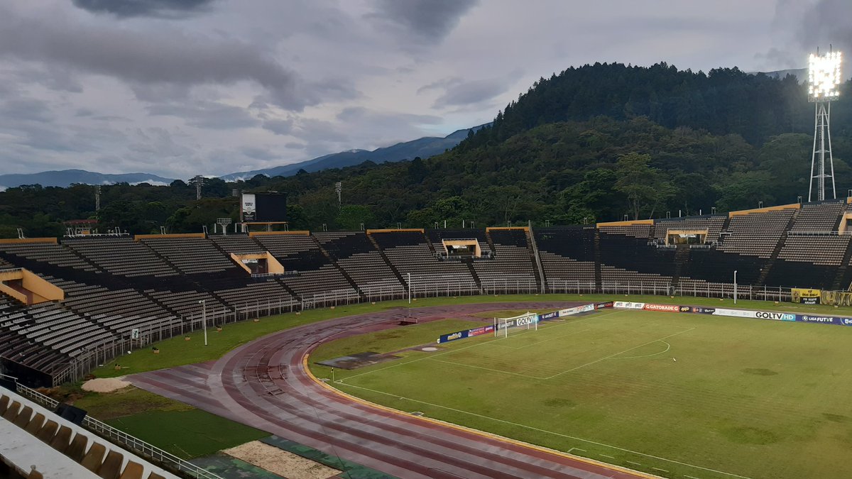 #FutVe 6:30 pm. Así luce el Estadio Polideportivo de Pueblo Nuevo previo al encuentro #DvoTáchira vs #ZuliaFc