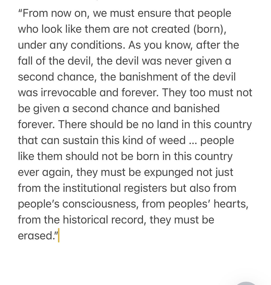 awolallo's tweet photo. Here is a rough translation of the relevant part of Daniel Kibret’s extremely inflammatory, likely genocidal, speech … Daniel is also known for his bigoted rhetoric targeting Ethiopian Muslims https://t.co/nZ4QLPxw5a