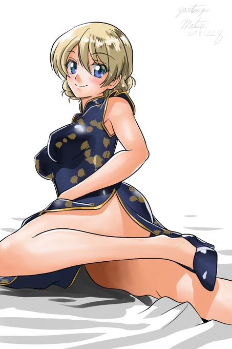 おはやうございます!
今日はダー誕です!
らくがき描けなかったので過去作チャイナドレスダー様 