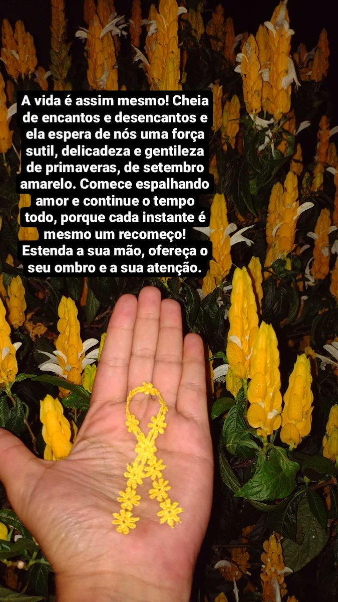 #SetembroAmarelo