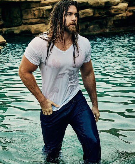 “Went for a swim.”