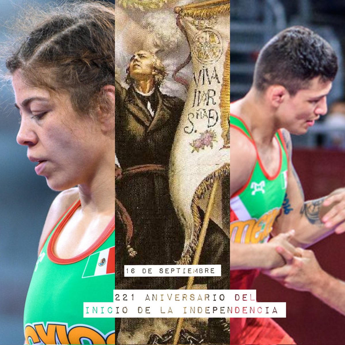 🇲🇽 ¡VIVAN LOS HÉROES Y HEROÍNAS QUE NOS DIERON PATRIA Y LIBERTAD!

¡VIVA LA FAMILIA DE LA LUCHA MEXICANA!🇲🇽

¡VIVAN LOS LUCHADORES, ENTRENADORES, ÁRBITROS Y TODOS LOS QUE LA INTEGRAN!🇲🇽

¡VIVA MÉXICO! ¡FELICES FIESTAS PATRIAS! 🇲🇽

📸: @Tony Rotundo/ Wrestlers aré Warriors.