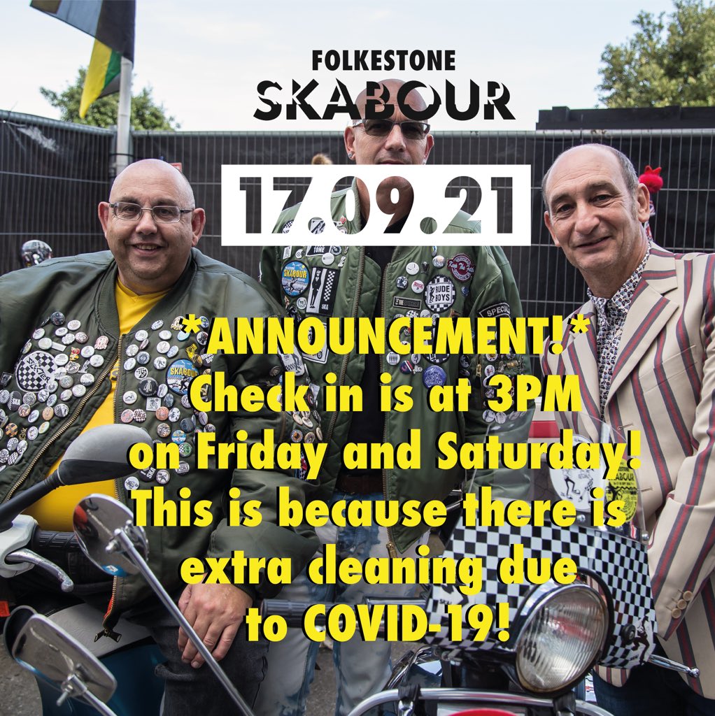 loveskabour's tweet photo. ANNOUNCEMENT! 

We know that in previous years, check in has been at 2pm. THIS YEAR check in will be at 3PM!

You are welcome to come and pick up your room keys and wristbands earlier than this, but you will not be able to get into your rooms until 3. 

🏁🇯🇲

#loveskabour https://t.co/yChcc9YKMR
