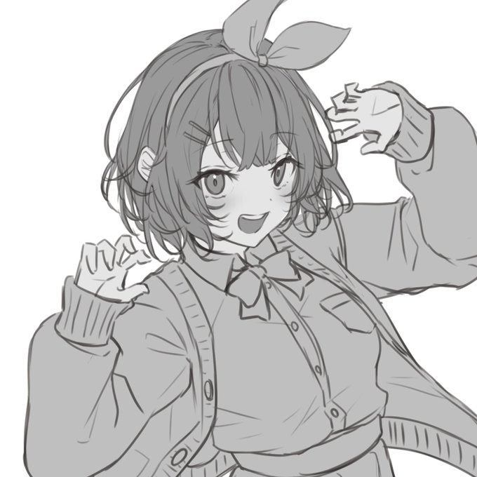 ボラちゃんのラフの一部 