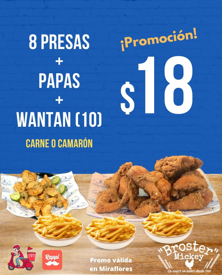 BrosterMickey's tweet photo. ✨J U E V E S ✨
✨E N V I O  G R A T I S✨

Lo pides por whatsapp y te enviamos sin costo (pregunta si estás dentro de nuestra cobertura)

Pedidos📲 https://t.co/Tm60MC3Edr 

#pollobroster #pollomickey #enviogratis #deliveryfree #papasfritas #wantan #arrozconmenestra https://t.co/ljk4rDSUbI