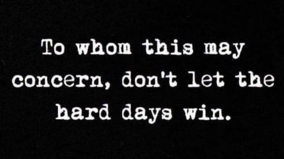 drmarciatate's tweet photo. Hard days are inevitable. It doesn’t mean you’ve failed or there’s something inadequate about you! Learn to accept bad days for what they are and move on. Tomorrow is always a chance for a better day. #edchat https://t.co/Hnmv0QrUiv