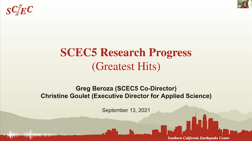 SCEC's tweet photo. At the beginning of #SCECMeet, the "State of SCEC" was presented! See the recordings:

• Welcome and State of the Center:
https://t.co/kXsfjOuHyW

• SCEC Communication, Education, &amp; Outreach:
https://t.co/jOsL49FjkW

• SCEC Science Accomplishments:
https://t.co/ZARb5BNSLD https://t.co/8LkB9lnG5p