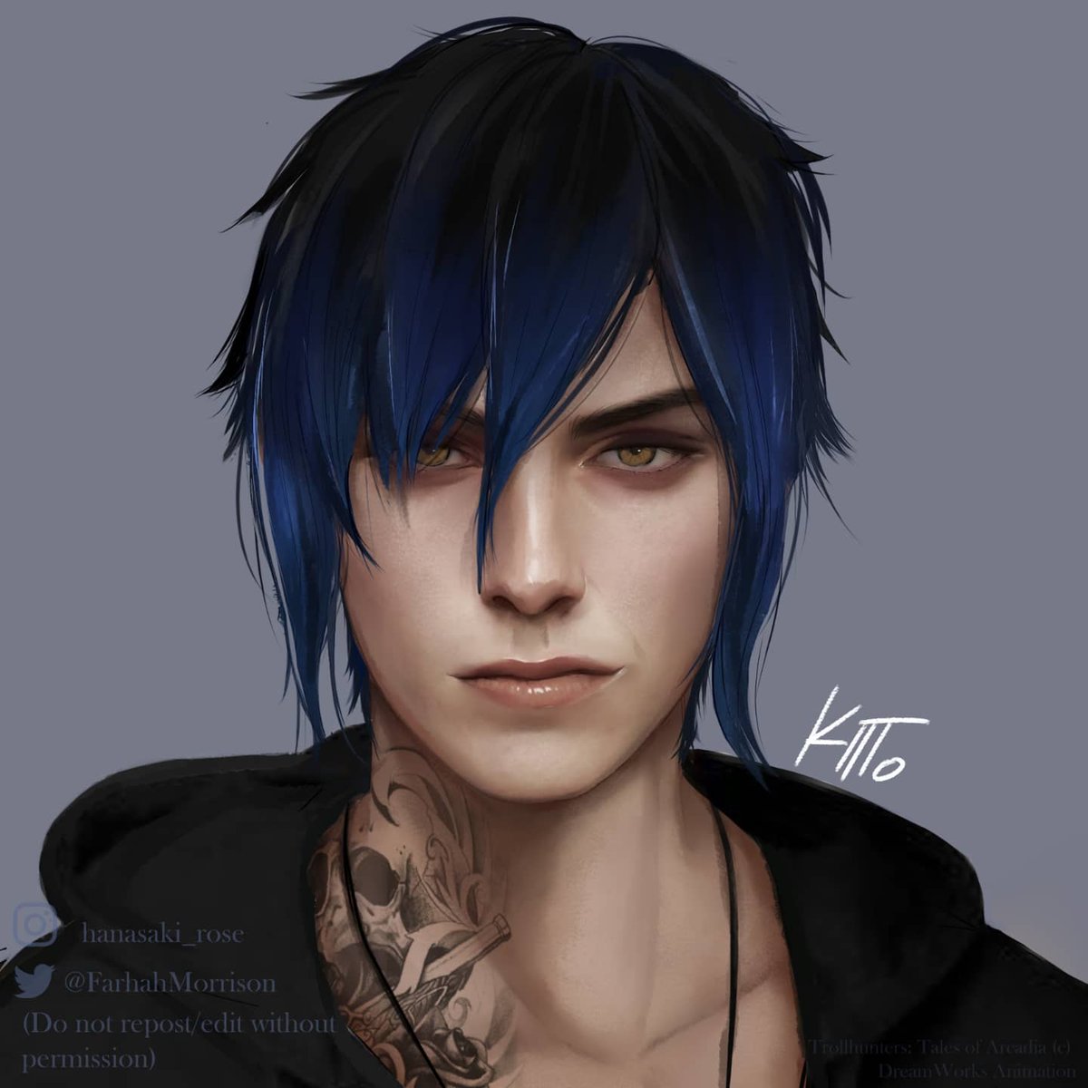 FarhahMorrison's tweet photo. Hisirdoux "Douxie" Casperan🤟🏻
God, i love him so much. Well, here u go, the more cooler, handsome, maybe? Douxie realism style
#art #digitalart #Trollhunters #trollhuntersriseofthetitans #douxie #hisirdoux #realismart #fanart #trollhuntersfanart #LikeForLikes #follo4folloback https://t.co/qB1QcGzctl