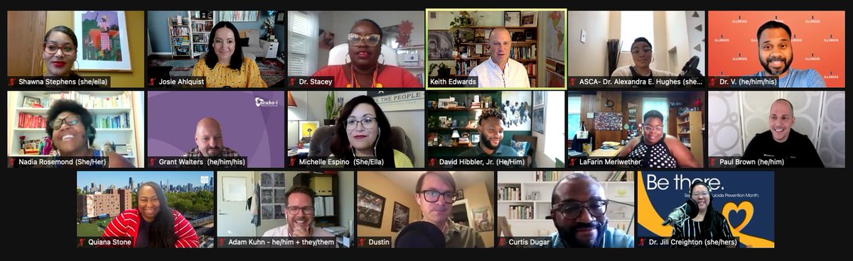 Today included an EPIC and rapid-fire podcast convo with some very talented &amp; intentional Student Affairs podcasters. 

Dropping next week on <a href="/StuAffairsNOW/">StudentAffairsNOW</a>!

Thank you <a href="/KeithEPhD/">Keith E. Edwards</a> for the invite, really got me thinking about the next chapter for <a href="/JosieATPodcast/">Josie & The Podcast</a>!