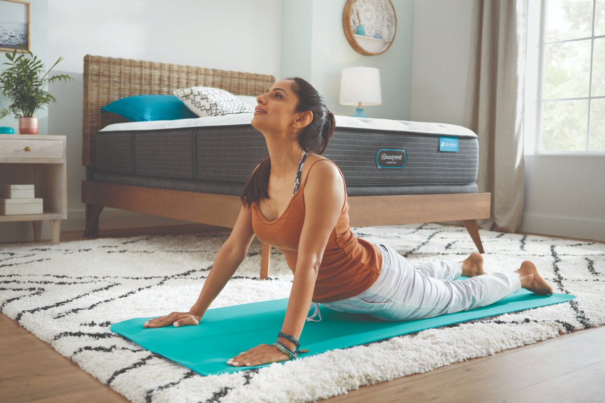 Relaxation station stlmattressdirect.com
<a href="/Beautyrest/">Beautyrest</a> #shoplocal #yoga #brunette #sleeprules