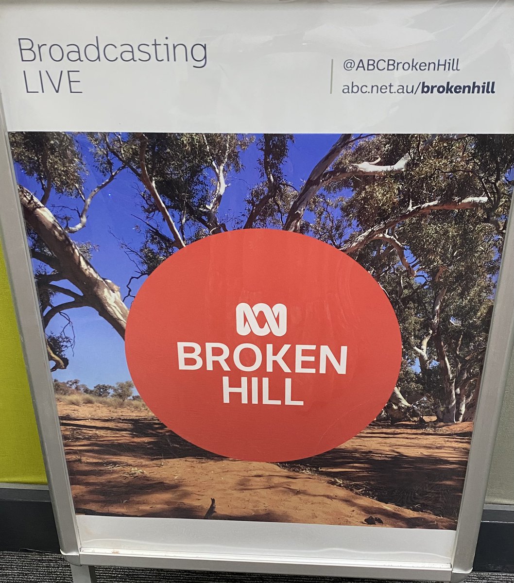 Miss outside broadcasts so much.. #radio #broadcastinglive #ABCBrokenHill