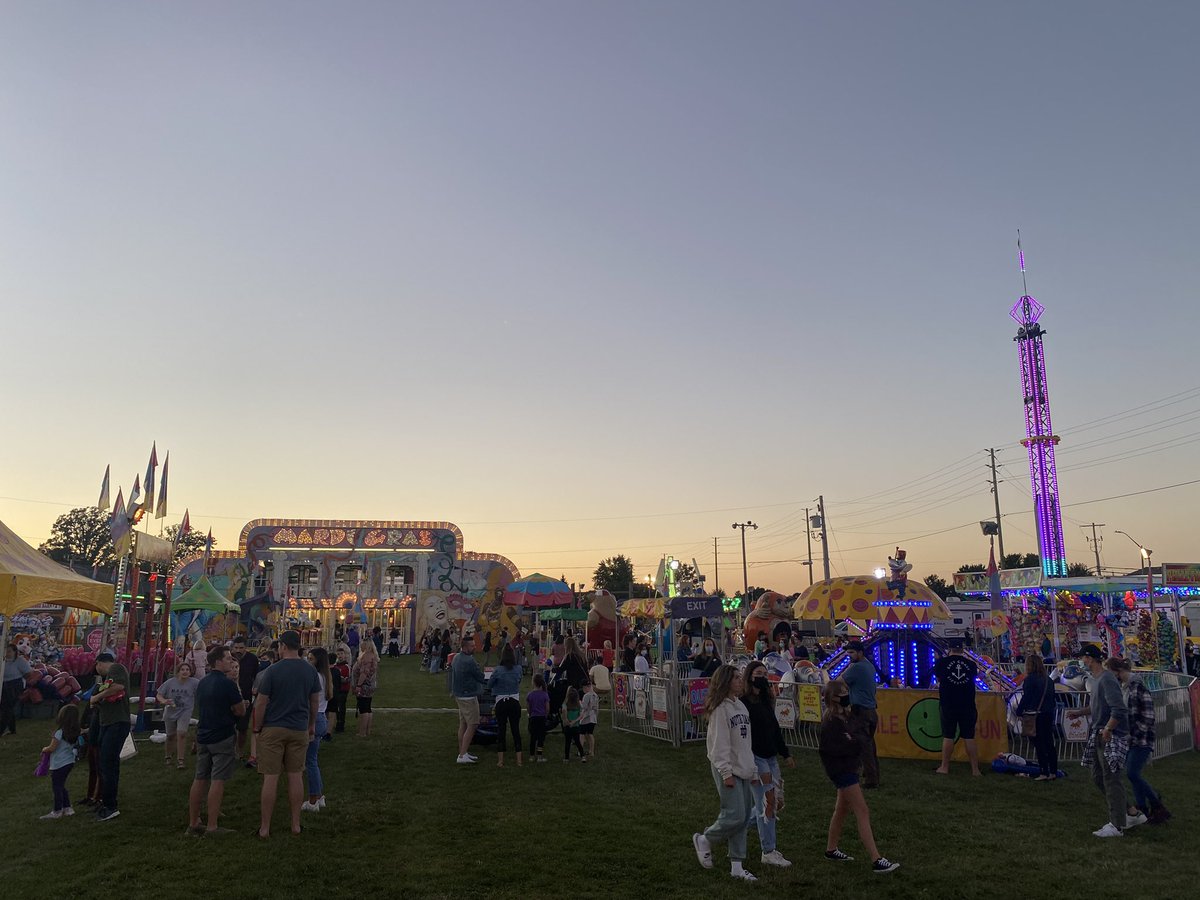 The #Richmondfair is a go! Great weather we will be seeing you soon
