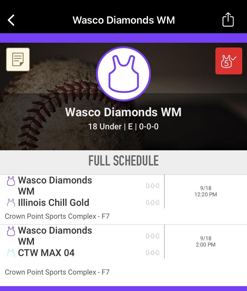 Juliana (@julianamaude23) on Twitter photo And we’re back!!! We are playing in Crown Point at the King of the Hill Tournament! Here’s our schedule - <a href="/coach2morrow/">Coach Morrow</a> <a href="/Wasco18uwm/">Wasco Diamonds WM</a> <a href="/WascoDiamonds/">Wasco Diamonds</a> And we’re back!!! We are playing in Crown Point at the King of the Hill Tournament! Here’s our schedule - <a href="/coach2morrow/">Coach Morrow</a> <a href="/Wasco18uwm/">Wasco Diamonds WM</a> <a href="/WascoDiamonds/">Wasco Diamonds</a>