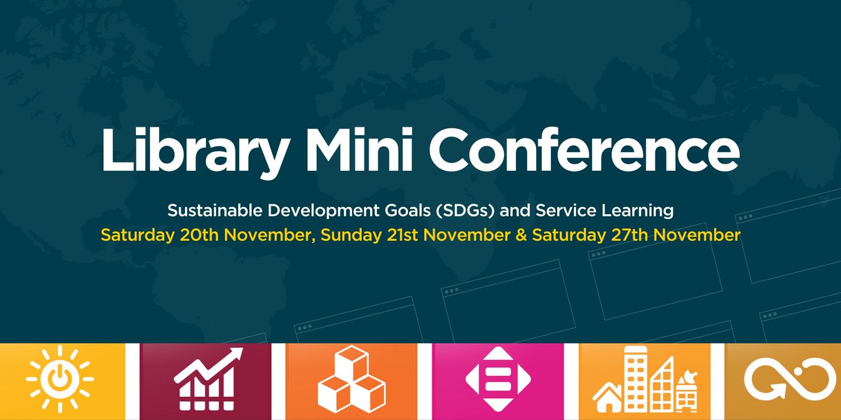 #21CLHKOnline #libminicon is shaping up to be another amazing event. this year focused on #SDGs and #servicelearning - led by @inspirecitizen1 @inspirecitizen2 & @KavitaTanna and featuring @Miranda_Paul Yoshimi Horiuchi & Matt Ottley #library #tlchat 21c.li/2-c