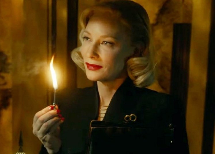 dreamingofcate's tweet photo. There's something so sexy about Cate Blanchett and fire https://t.co/ntxdl7RlC9