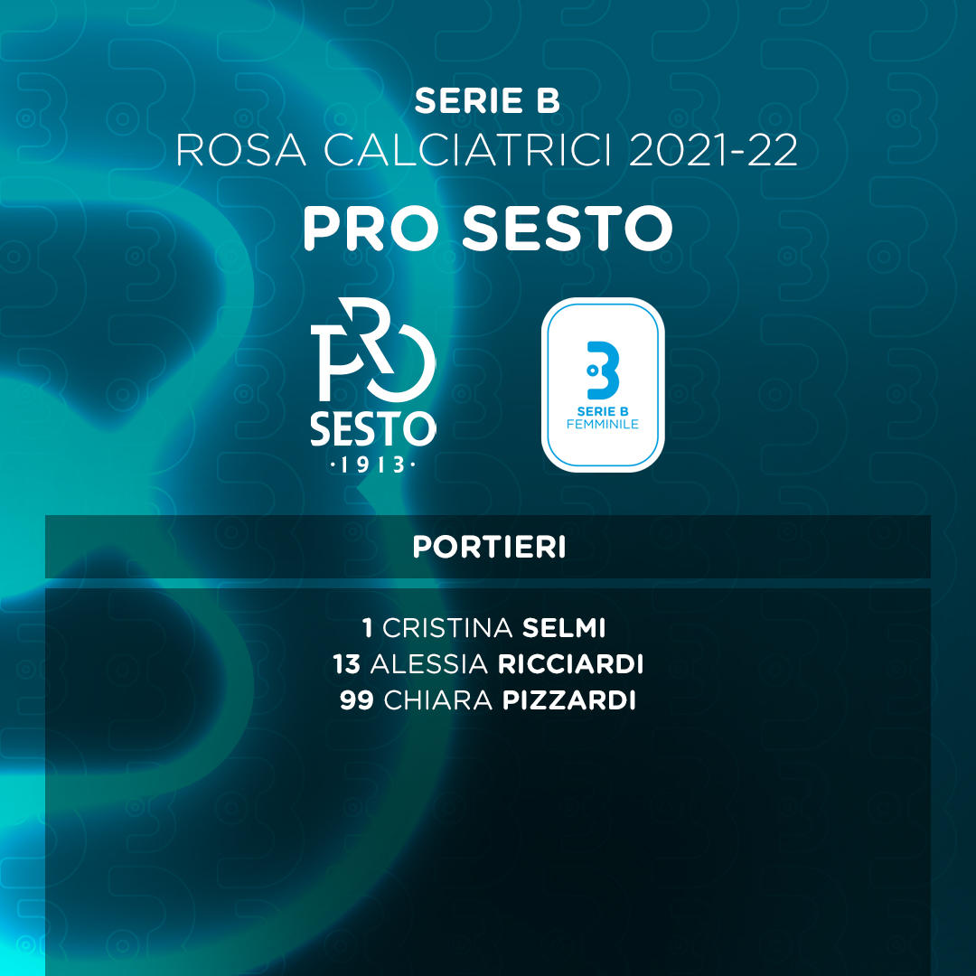 SerieA_Women's tweet photo. 🧐 Conosciamo insieme le protagoniste delle 1️⃣4️⃣ rose che prendono parte alla #SerieBFemminile 2021/22! 💫

➡️ @ProSesto ⚪🔵