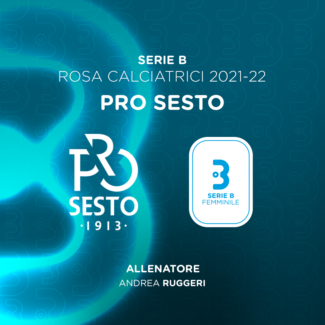 SerieA_Women's tweet photo. 🧐 Conosciamo insieme le protagoniste delle 1️⃣4️⃣ rose che prendono parte alla #SerieBFemminile 2021/22! 💫

➡️ @ProSesto ⚪🔵