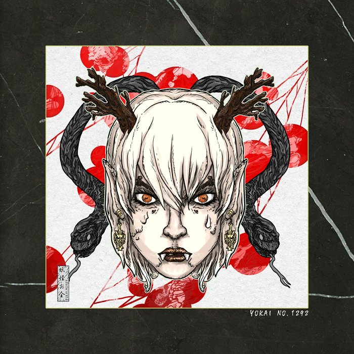 Ibaraki Dōji was one of the most famous and most feared demons to wreck havoc on Japan.

She was the chief deputy to Shuten Dōji, the greatest demon of all. They were also lovers.

A terrible and fearsome monster, she wreaked as much havoc on the human world as possible.