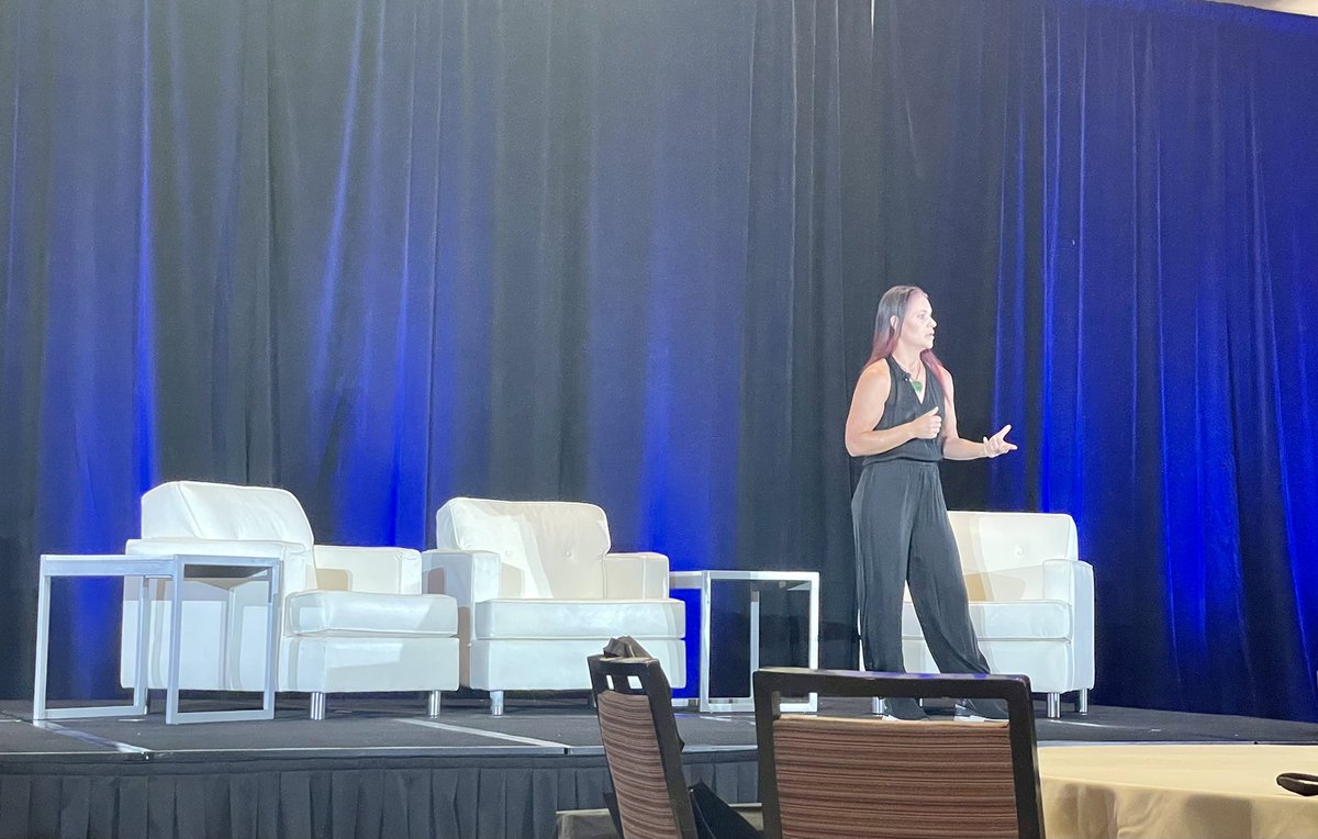 lorberlaw's tweet photo. Our final keynote speaker for the night is @jwelter47 the first female coach in the NFL. We love hearing her talk about respect in a male-dominated industry. #WICWCC2021 https://t.co/4KEc74UNdC