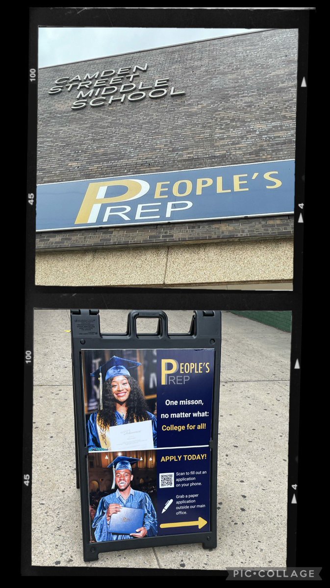 #IPSVolunteers  with People’s Prep in Newark, NJ 💛🤎