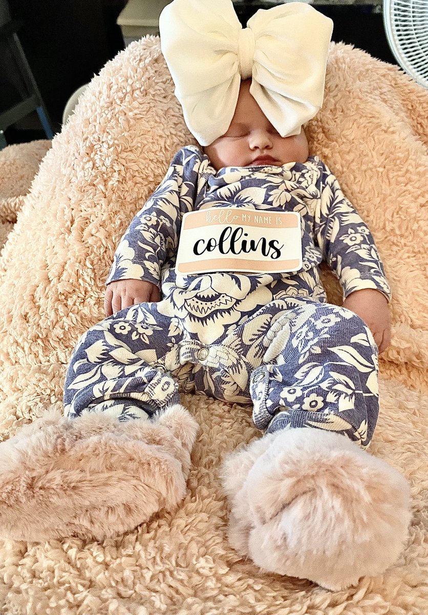I’m a grandma now!  We are blessed beyond words and so thankful for this sweet baby girl! Welcome to our family Collins Blaine Dillard!  We already adore you🥰