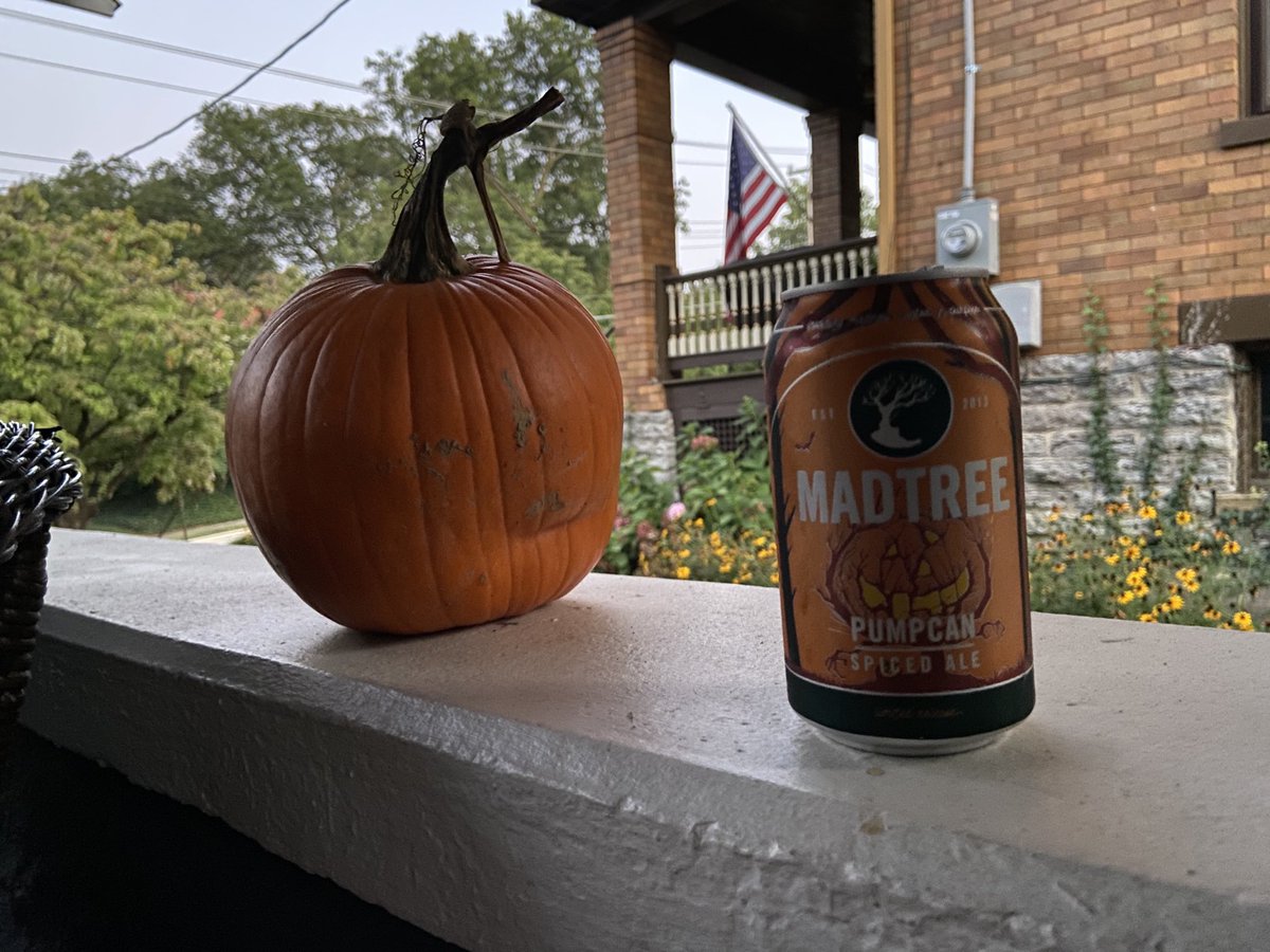 savemyfish's tweet photo. @MadTreeBrewing that time of year! #pumpcan https://t.co/tpuTcQjEuE