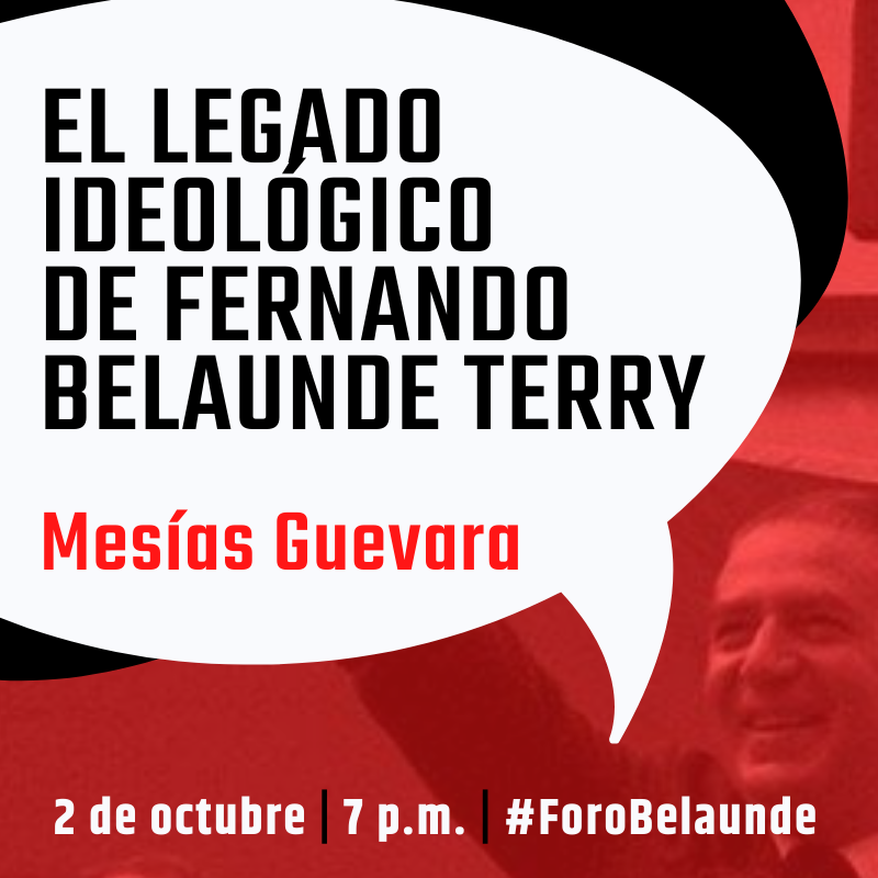 acciopopulismo's tweet photo. #ForoBelaunde | EL LEGADO IDEOLÓGICO DE FERNANDO BELAUNDE TERRY

Expositor: Mesías Guevara (Presidente de Acción Popular)

📅 Sábado 2 de octubre
🕖 7:00 p.m.
💻 FACEBOOK LIVE https://t.co/aEGrhTJNTw