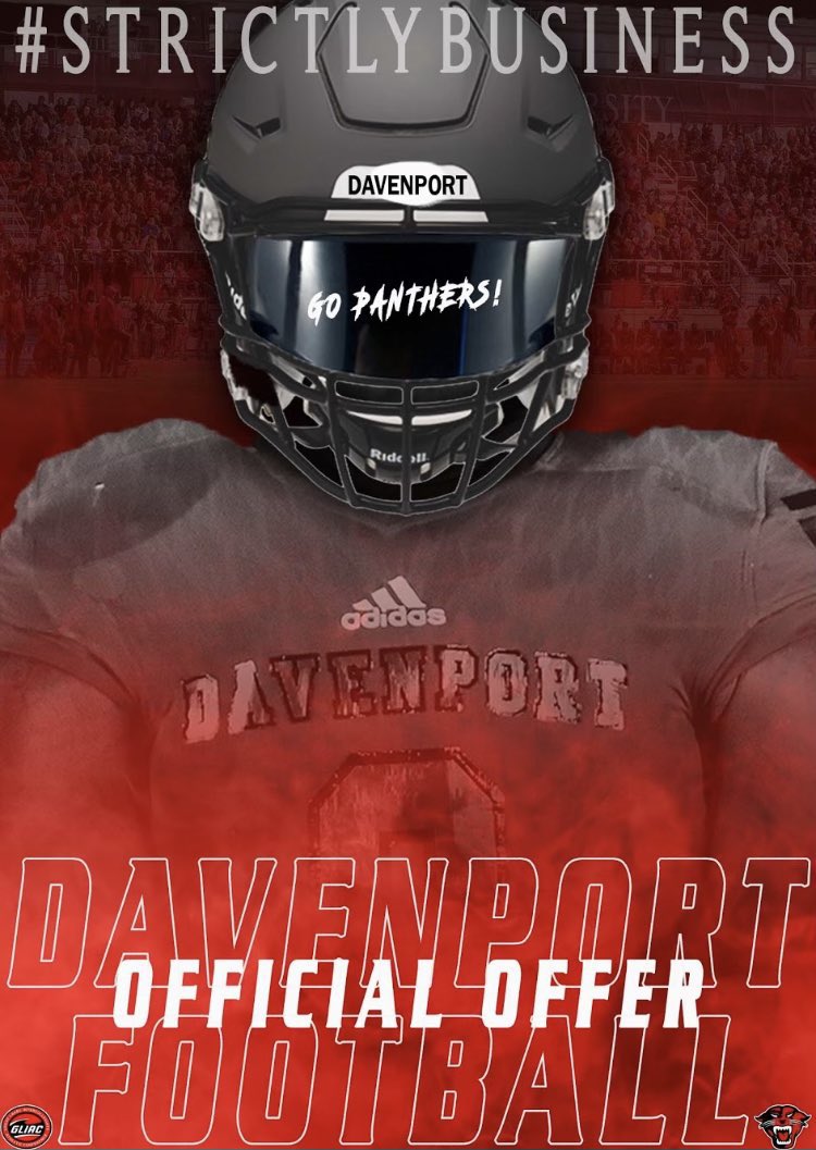 10Jasonhardy's tweet photo. #AGTG 

🐆

Blessed to say I have received an offer from Davenport University #gopanthers https://t.co/atOzGTcokA