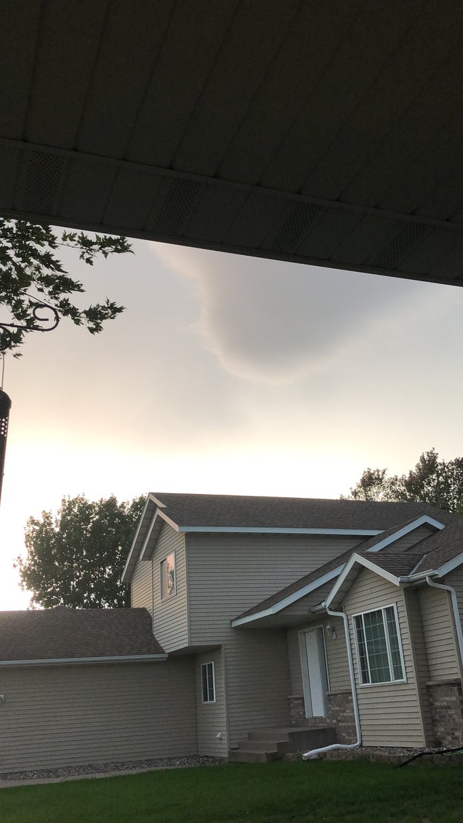 Heck, the roof and siding already are to be replaced after the last storm. Why not just totally wreck them? #storms