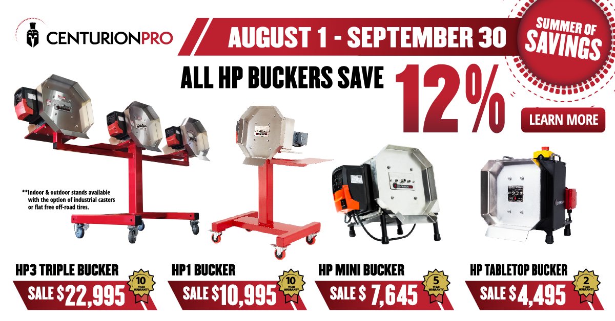 HP refers to "High Performance" and utilizes two rollers that pull the stem into the machine and pop the flowers off.  This allows you to continuously feed the bucker for more efficient de-stemming and results in the industry's highest buck rate per hour.

cprosolutions.com/hpbuckers/