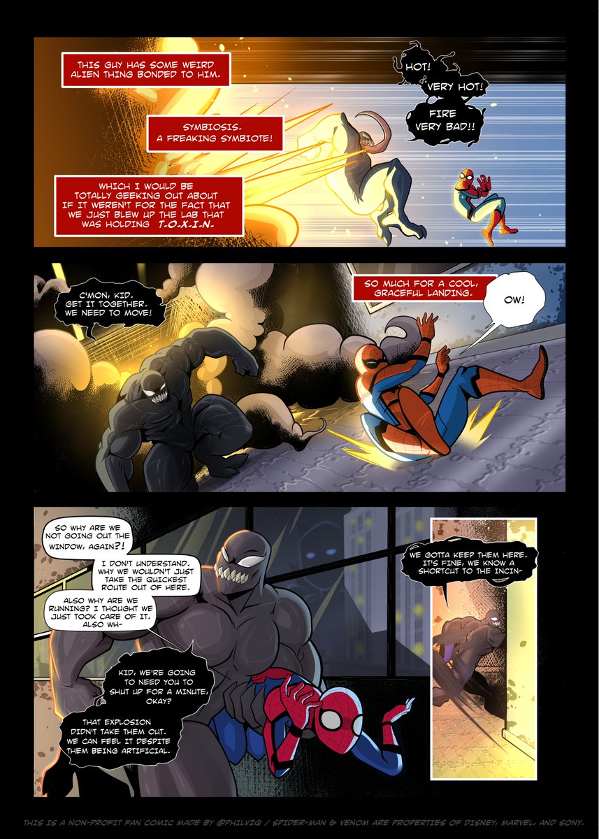 WHAT IF? Fan Comic
Marvel Cinematic Spider-Man / Venom Team-Up
Pages 1-2 (of 6)