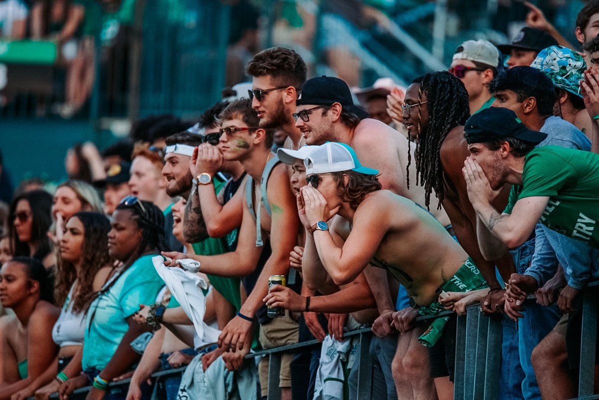 BarstoolMU's tweet photo. 🚨 HERDNATION🚨

This is the BEST weekend for Marshall Athletics! 

- Tomorrow #6 Marshall takes on #4 WVU in Soccer - Battle for West Virginia 

- Saturday Marshall vs ECU a chance to start the season 3-0. Another opportunity to honor the 75

WE NEED EVERYONE THERE https://t.co/c3dwUKqcRd