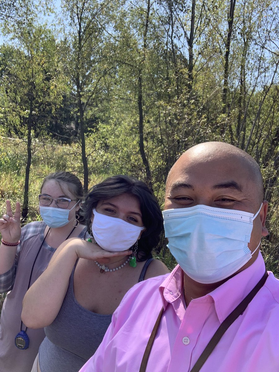 mrsamol's tweet photo. What a wonderful day to have class outside. Students at Winona Middle School doing some real-world application and research! #winhawkspride #OlStarStatus https://t.co/FoM2MszDgz