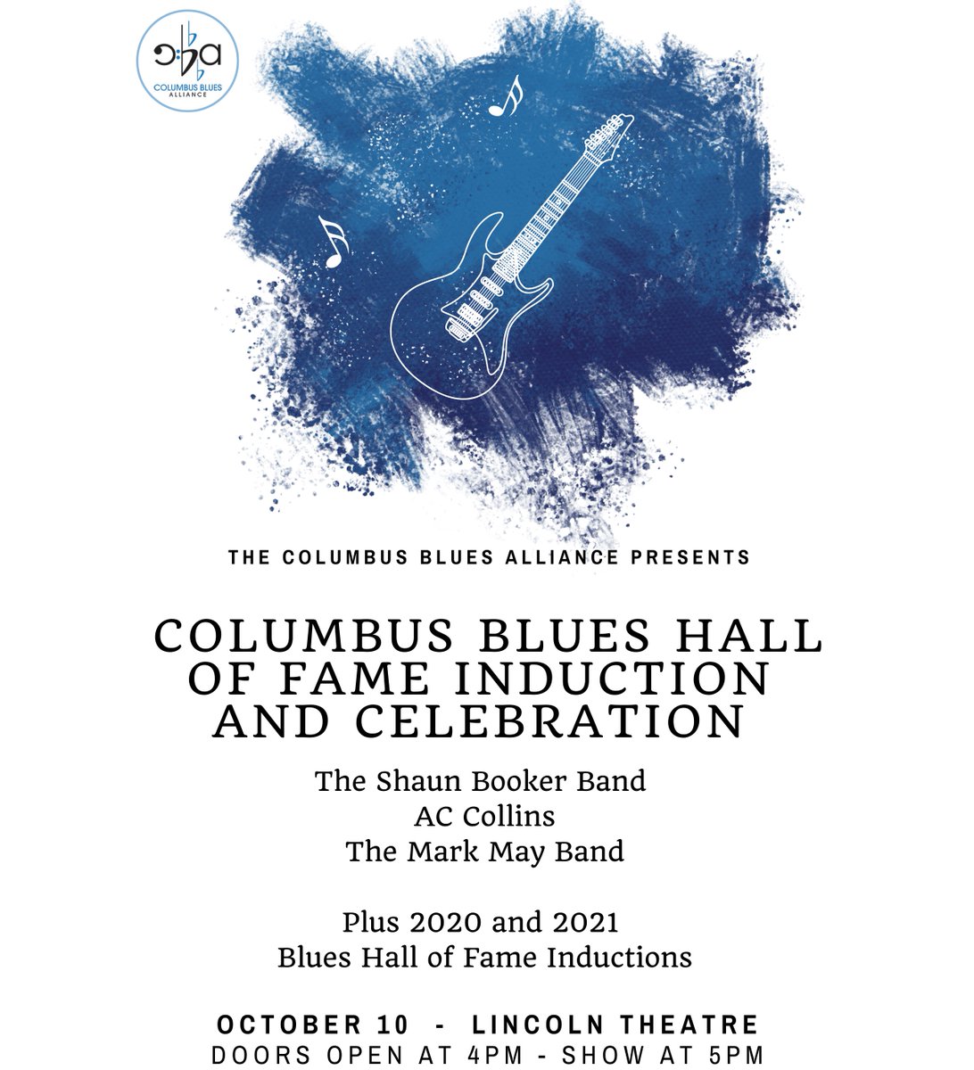 Tickets on sale now for the Columbus Blues Hall of Fame Induction and Celebration, happening October 10th! This is a big one, we're honoring both the 2020 and '21 inductees. Get your tix at columbusblues.com