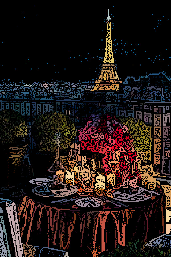 8bitcities's tweet photo. @Niftor The city of #Paris #France as part of the https://t.co/RtAIIqACVL #nft collection. https://t.co/mvZ8vU5LvN