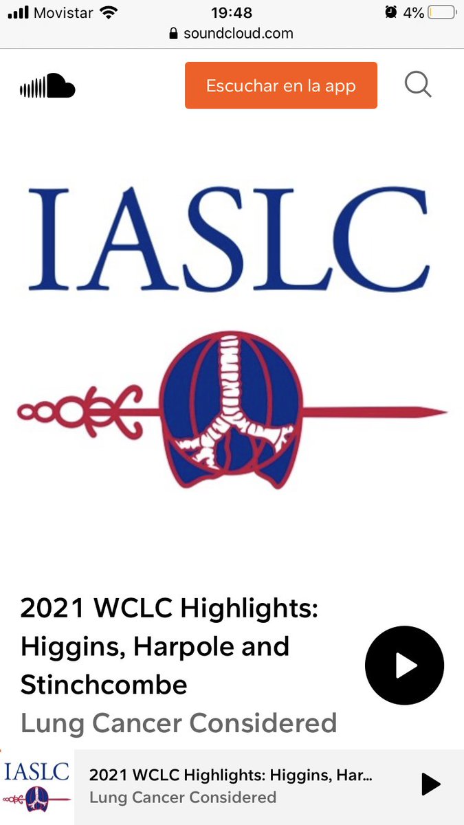 Going to the store & listening to the @IASLC Podcast #LungCancerConsidered (Hosts @StephenVLiu @NarjustDumaMD)
Great episode discussing key dats at #WCLC21, incl clin implications for #POSEIDON, #ATLANTIS & #CM-010. 
Insight frm conf chairs Drs. Harpole, Stinchcombe & @KHigginsMD