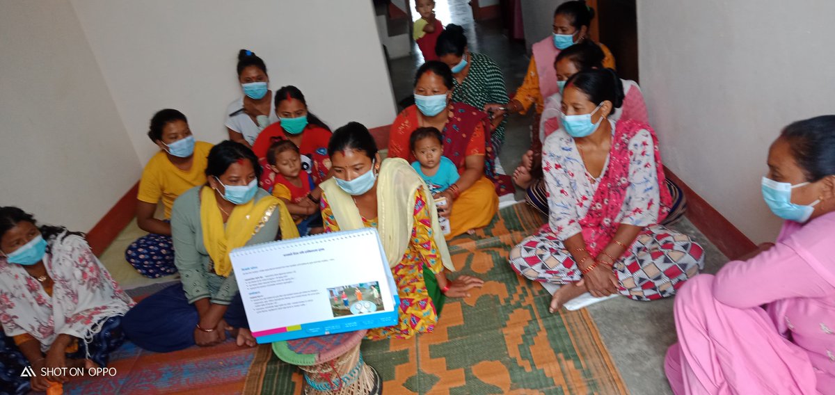 USHHDP अन्तरगत स्वास्थ स्वमसेविका र अामा समुह बिच BCC सम्बन्धि छलफल कार्यक्रम विरेन्द्रनगर ३, का केहि समुहसंगका छलफलका केहि झलकहरु